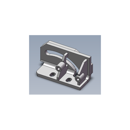Soporte Patin U Teflon Sx V65