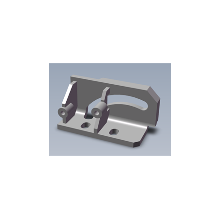 Soporte Patin U Teflon V65 Dx